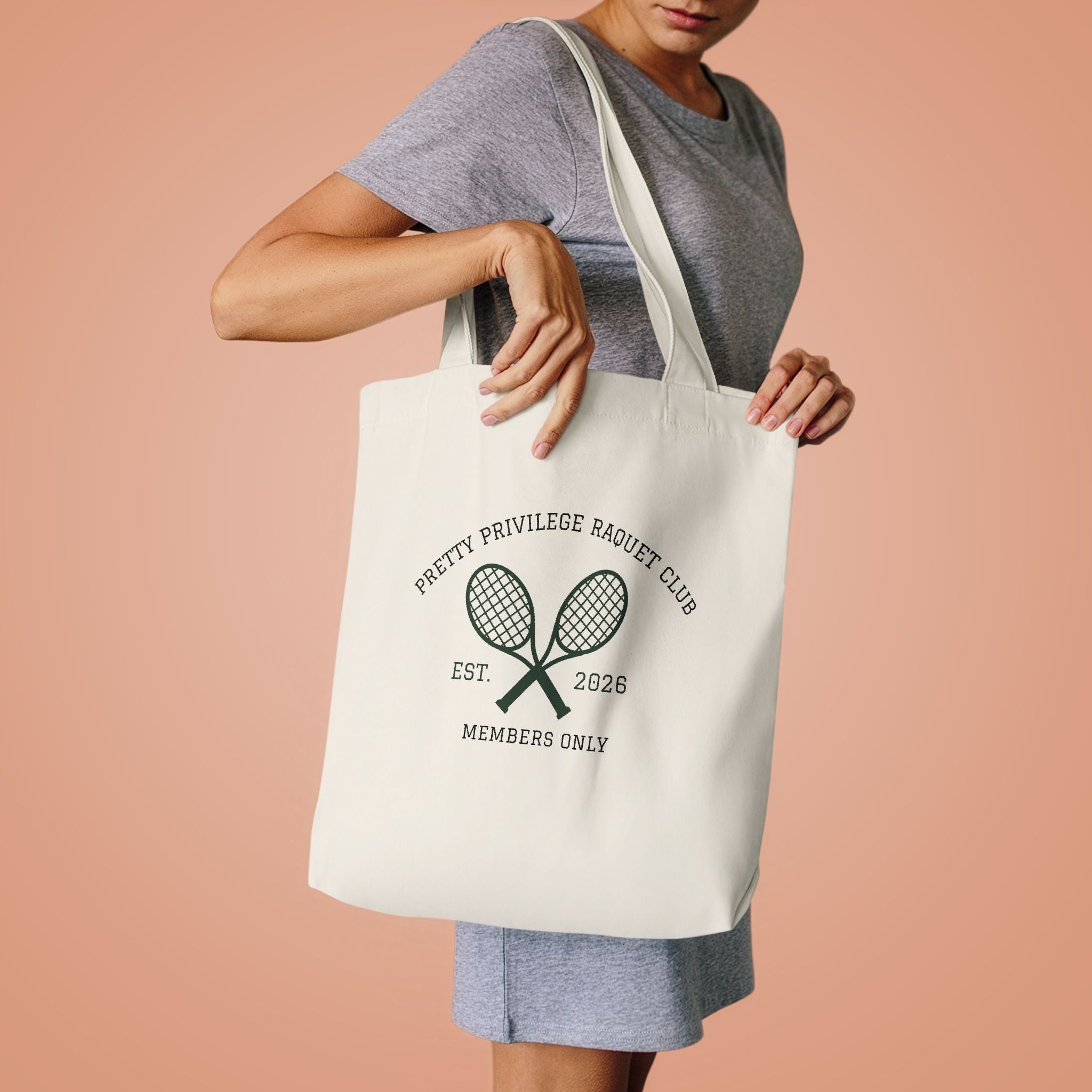 Racquet Club Tote Bag