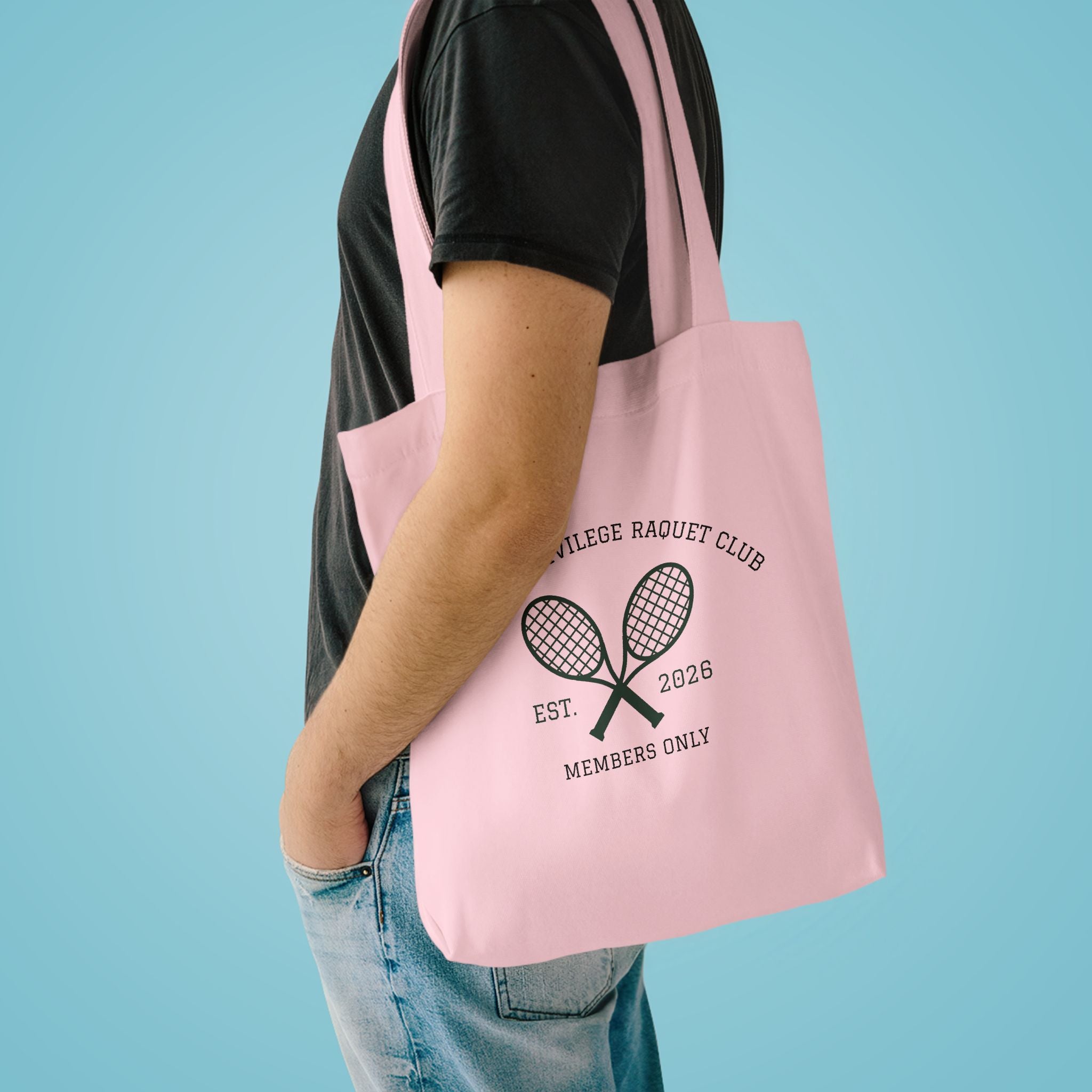 Racquet Club Tote Bag