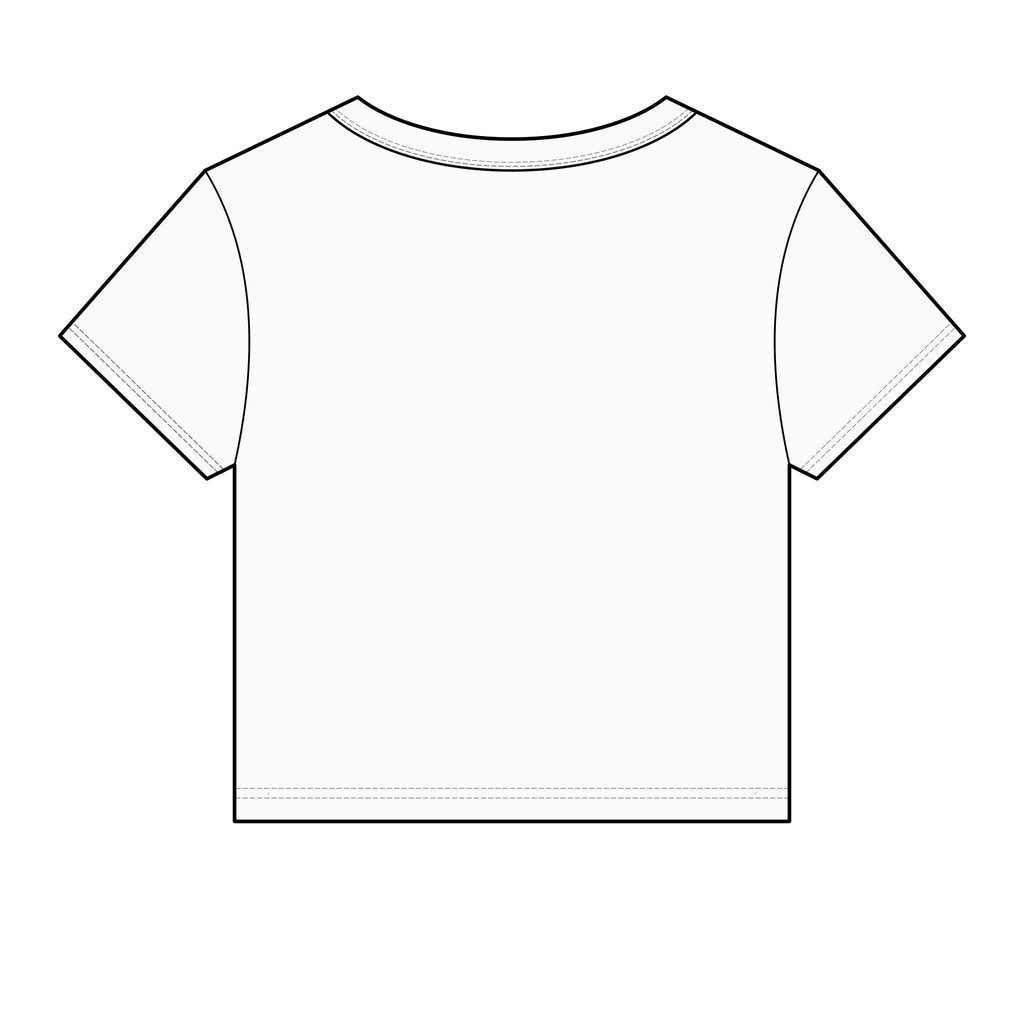 Racquet Club Micro Rib Baby Tee