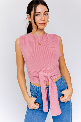 Multi-Tie/Convertible Sweater Tank