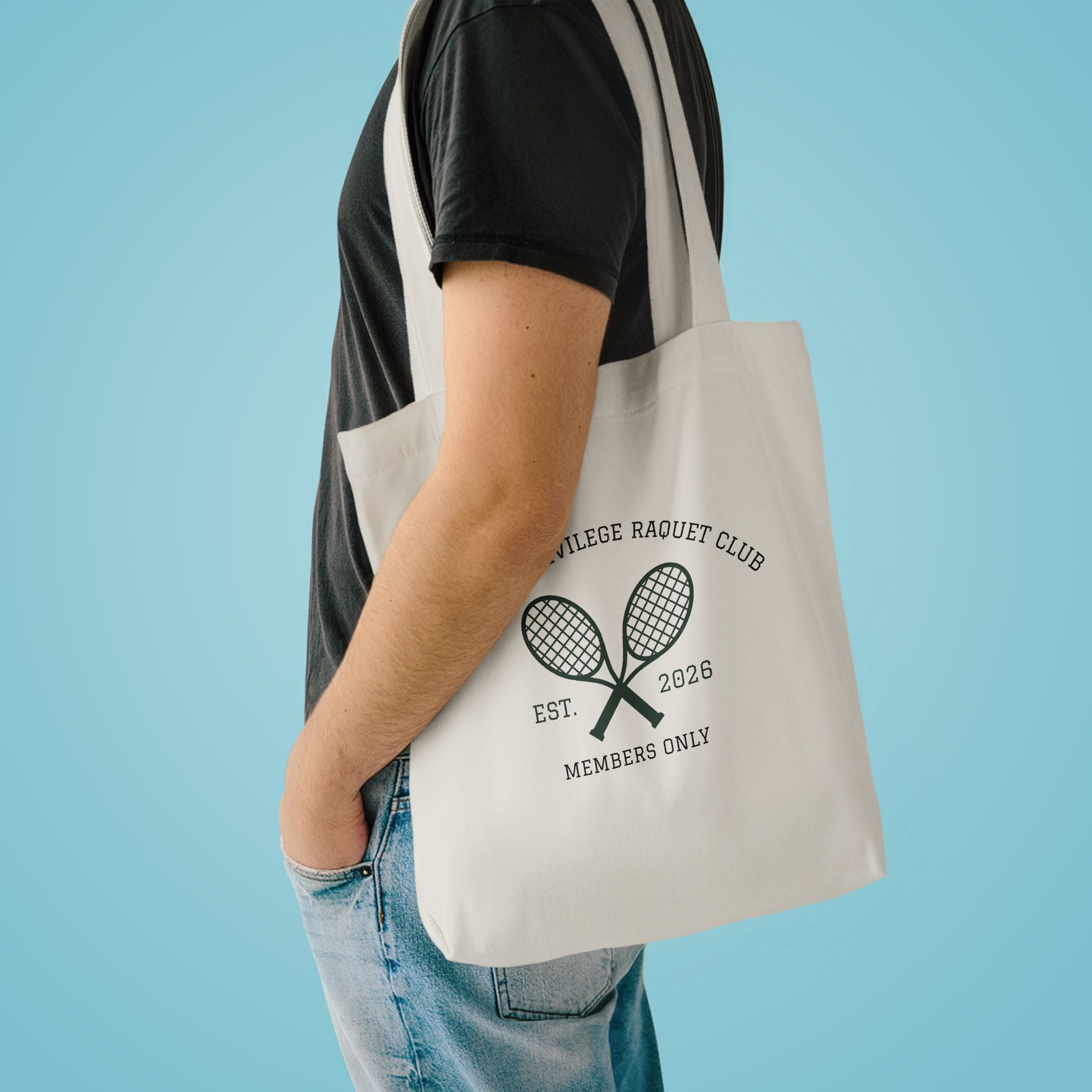 Racquet Club Tote Bag