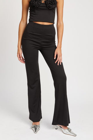 High Waist Flared Pants