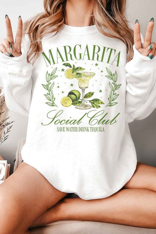 MARGARITA SOCIAL CLUB GRAPHIC SWEATSHIRT