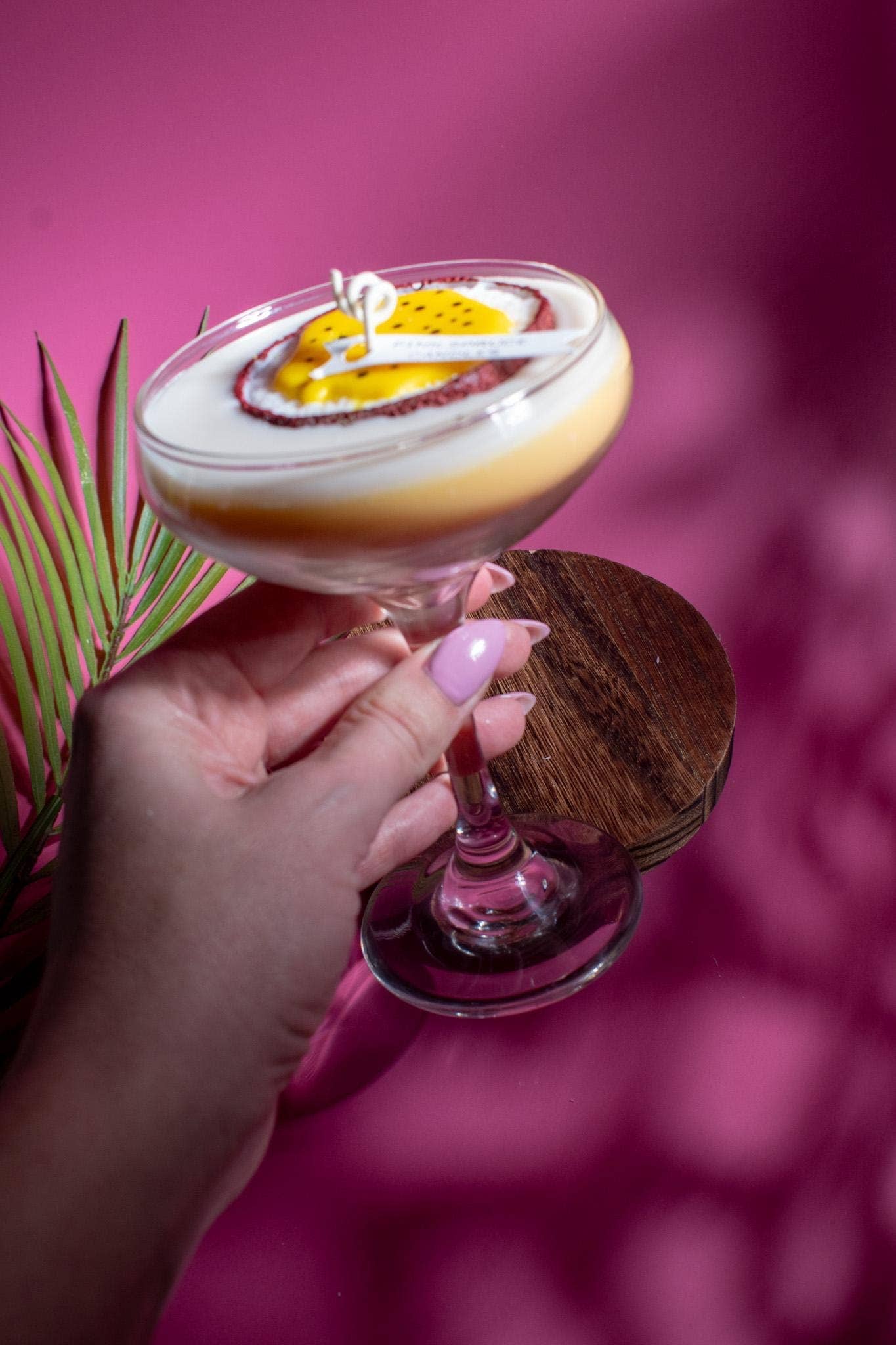 Pineapple Passionfruit (Pornstar) Martini Candle