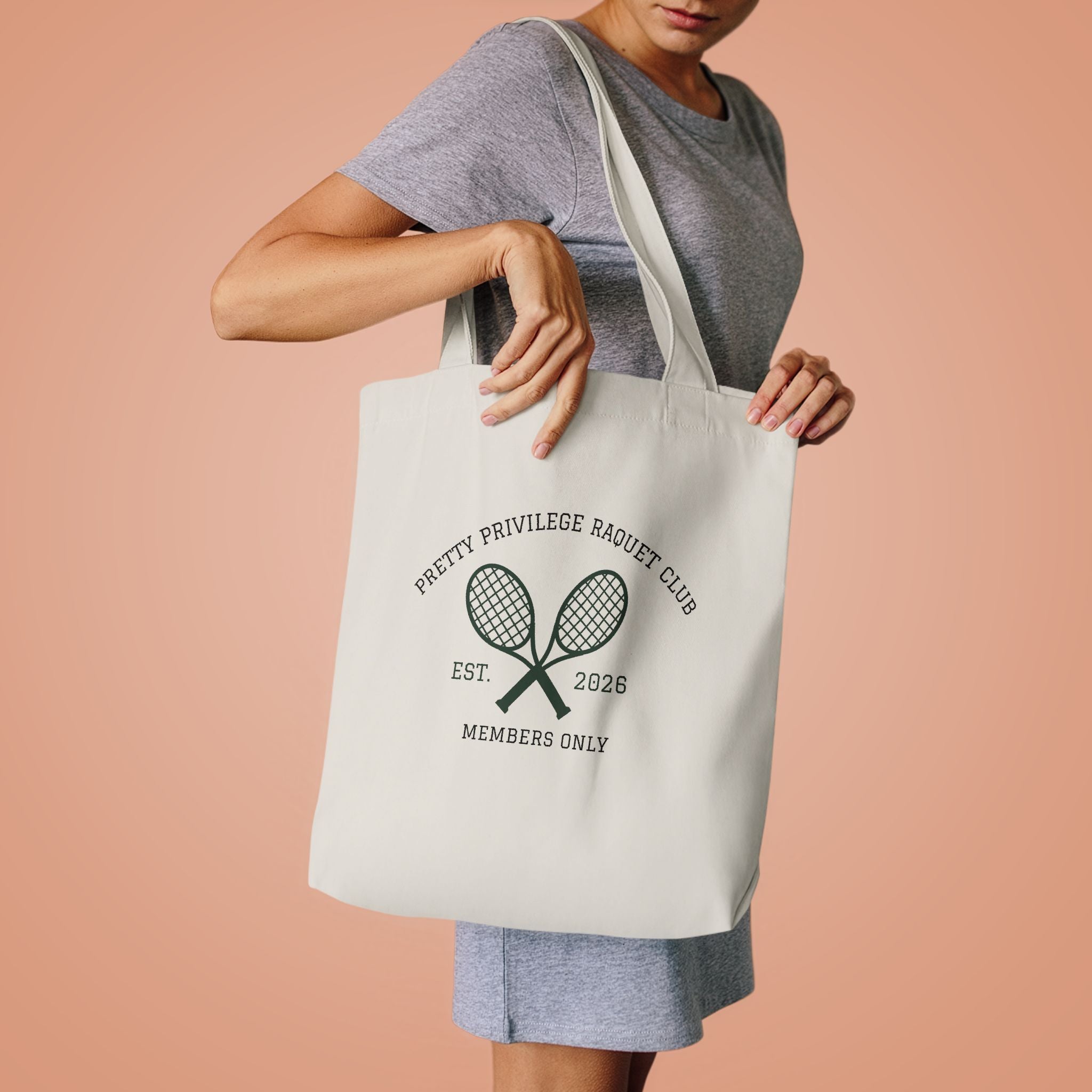 Racquet Club Tote Bag