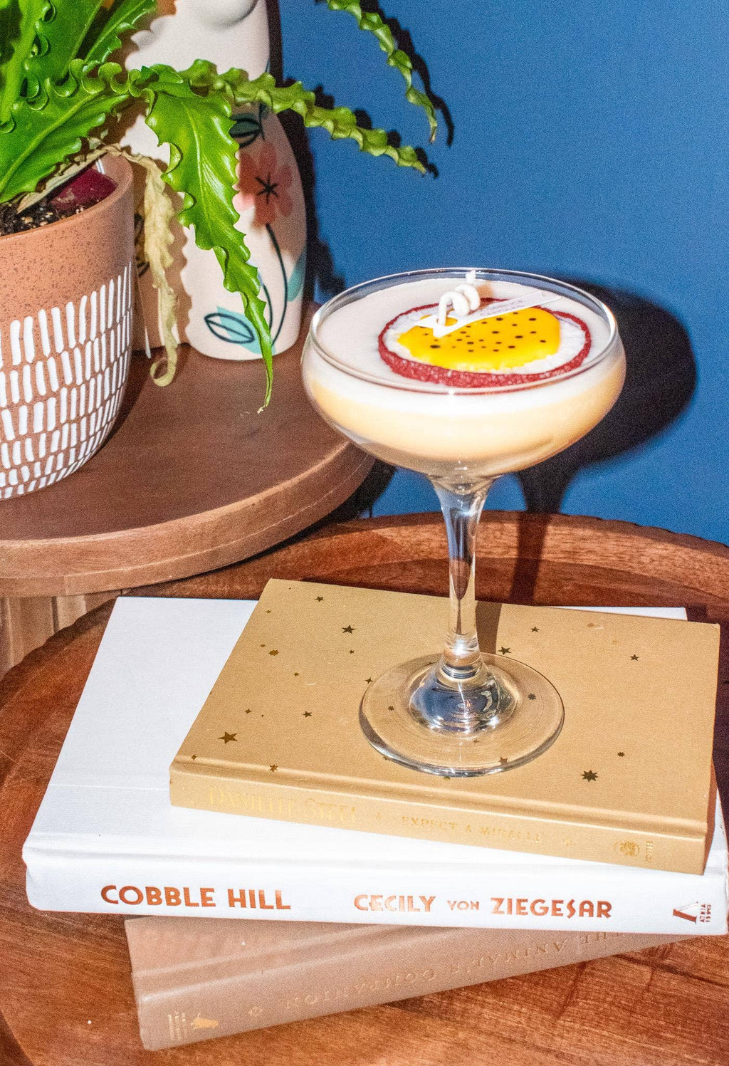 Pineapple Passionfruit (Pornstar) Martini Candle