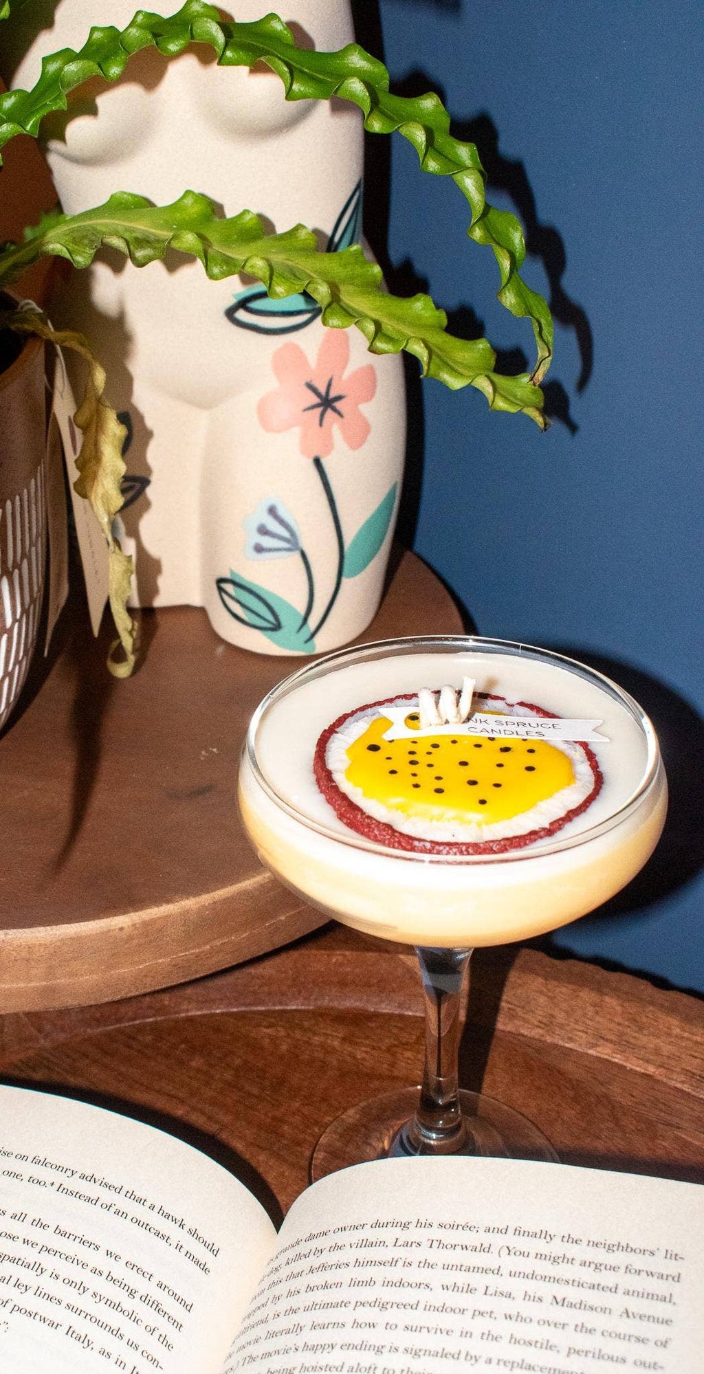 Pineapple Passionfruit (Pornstar) Martini Candle