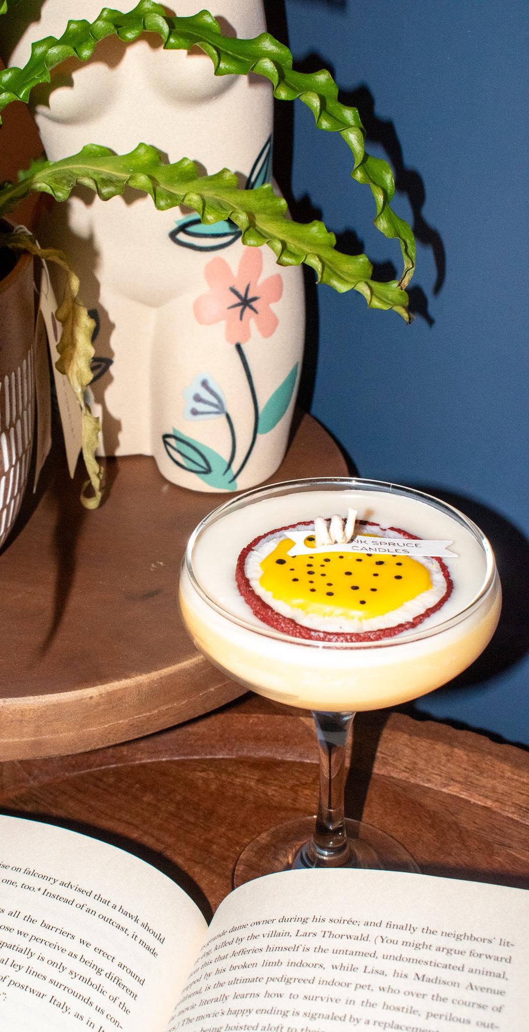 Pineapple Passionfruit (Pornstar) Martini Candle