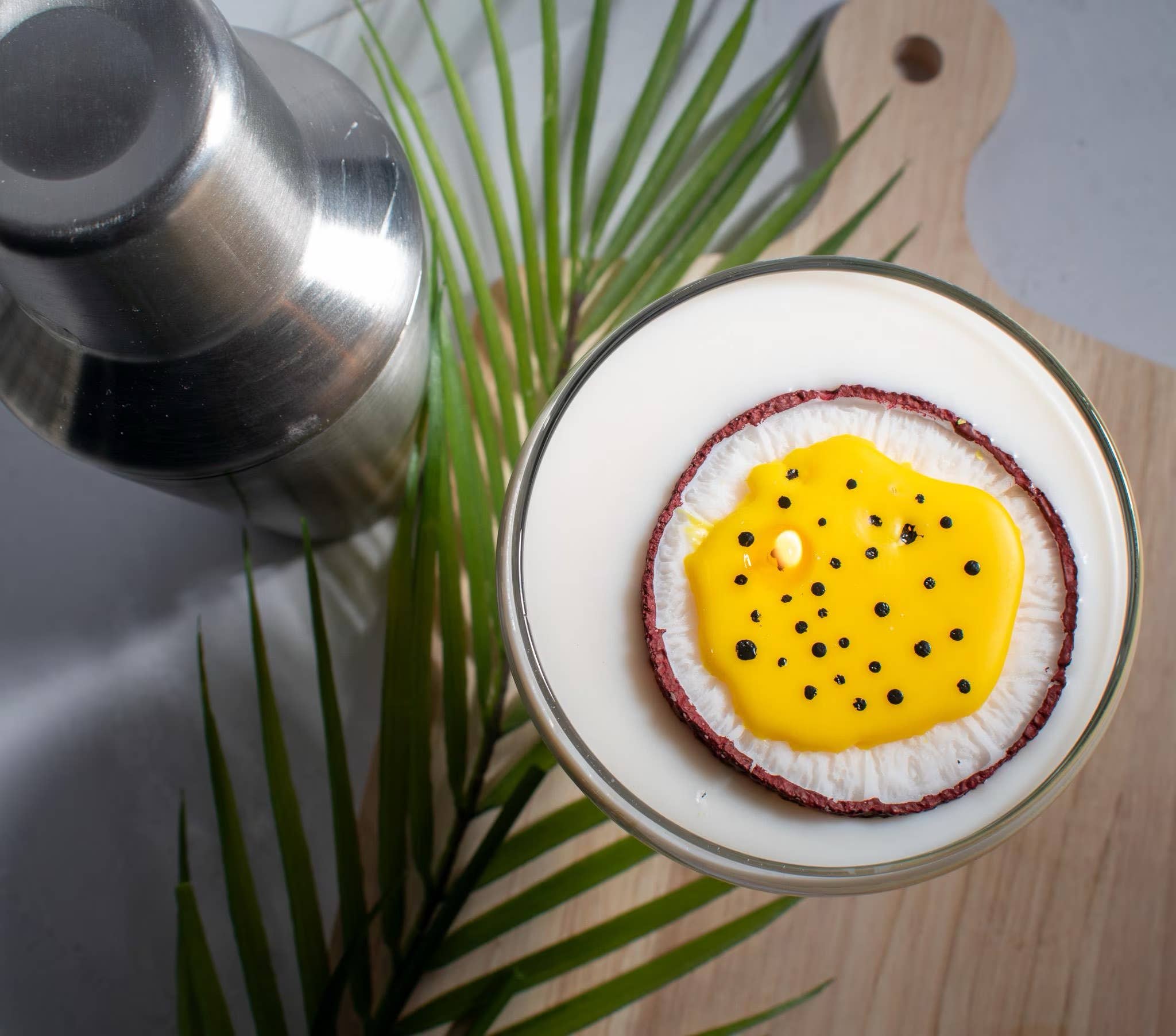 Pineapple Passionfruit (Pornstar) Martini Candle