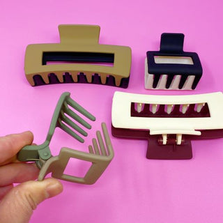 Double Sided Hair Claw Set