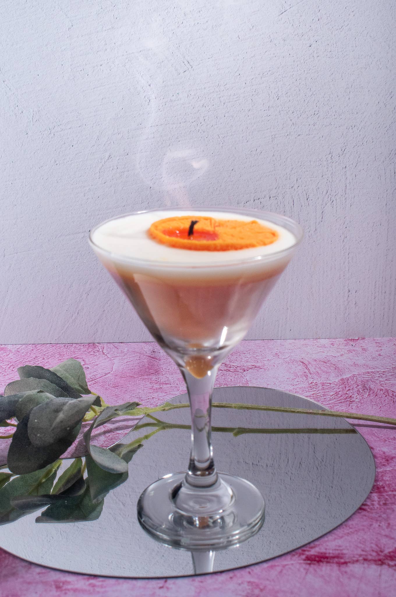 Creamsicle Candle Martini Candle